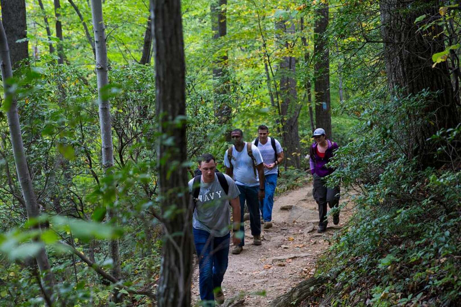 Hiking at Old Rag